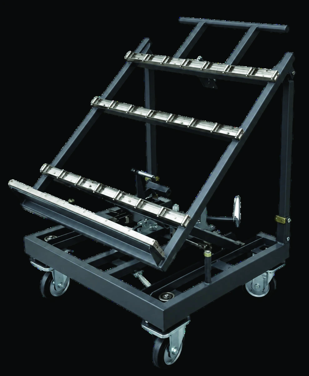 Tile loading trolley